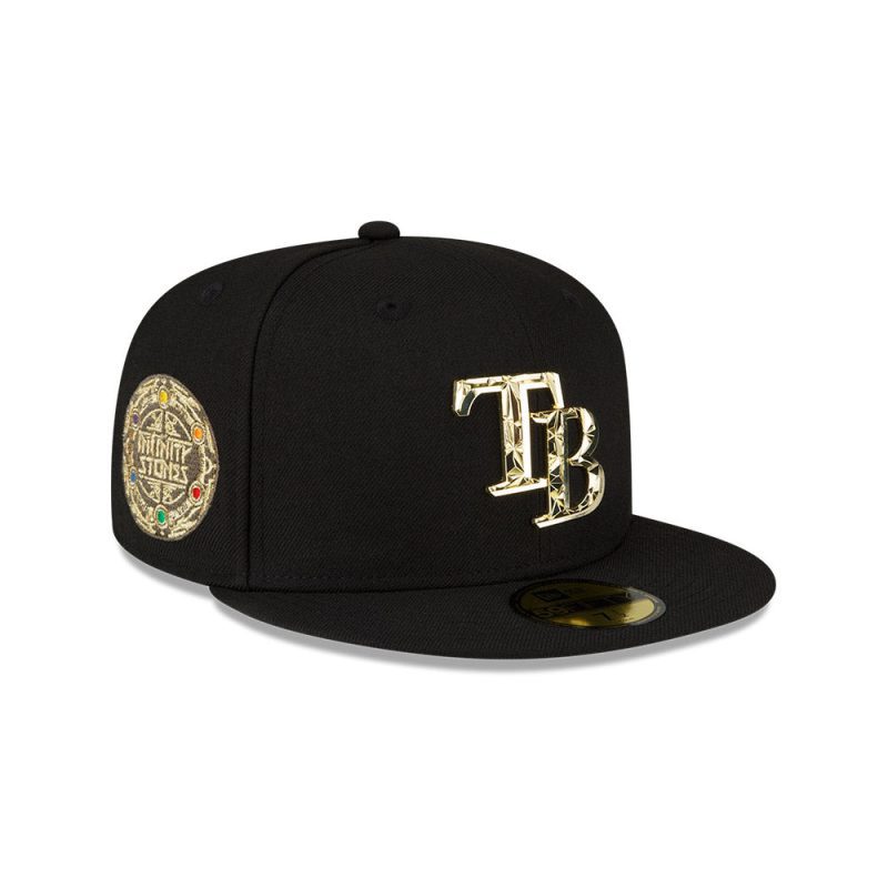 60430450 59FIFTY BEVELED18549 TAMRAY BLKBLKMTG 3QR