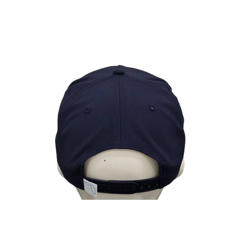 navy blue florida baseball sportiqe adjustable cap the bay republic or team store of the tampa bay rays and rowdies 3