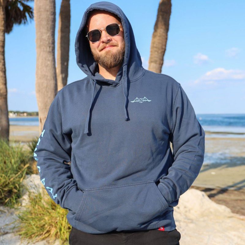 navy tampa bay baseball skyway bridge sportiqe hoodie the bay republic or team store of the tampa bay rays and rowdies 2