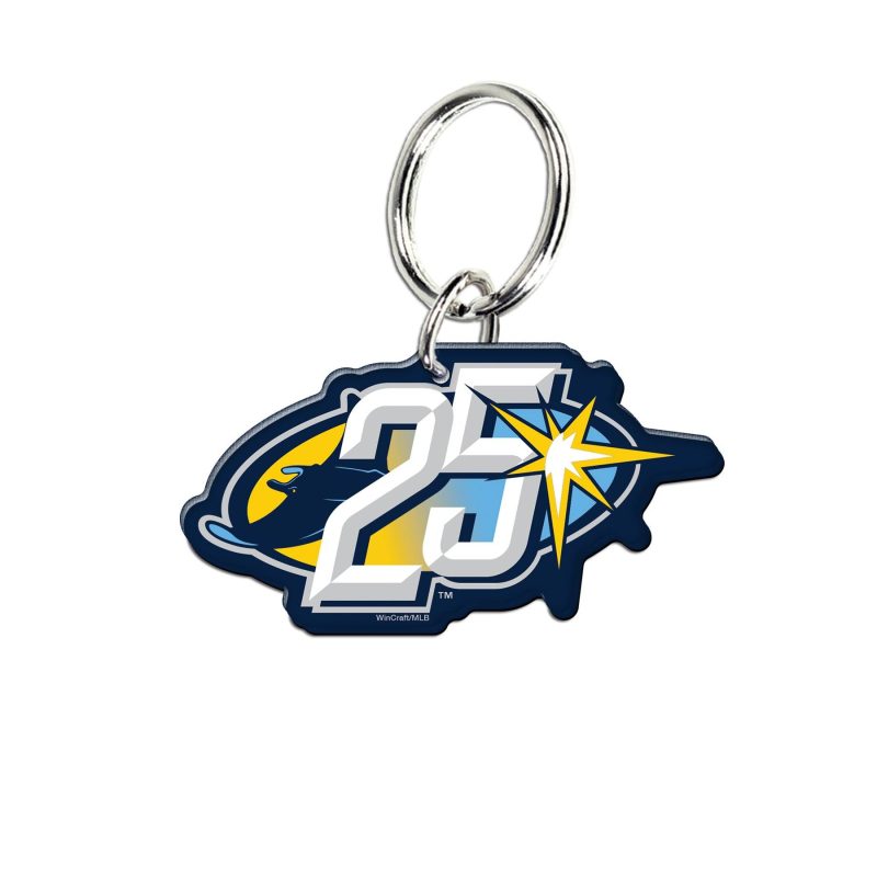 rays 25th anniversary key ring the bay republic or team store of the tampa bay rays and rowdies