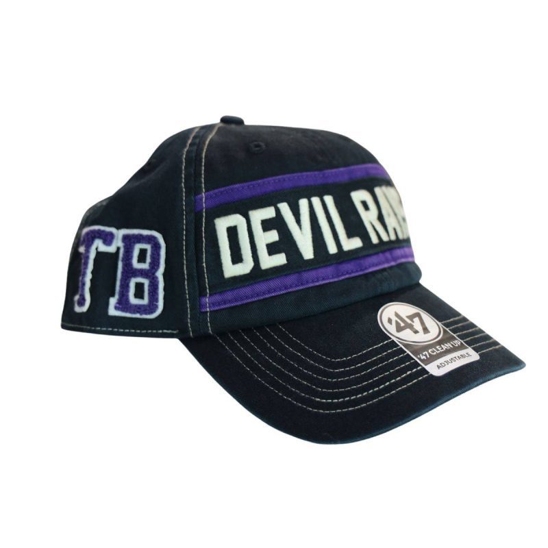 rays black devil rays chenille 47 brand clean up adjustable hat the bay republic or team store of the tampa bay rays and rowdies 1