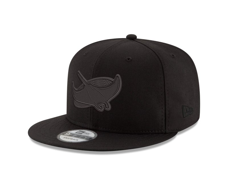 rays black on black devil rays 9fifty snapback cap the bay republic or team store of the tampa bay rays and rowdies 1