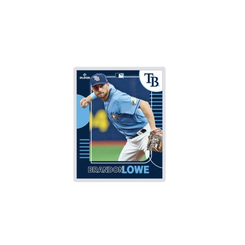 rays brandon lowe player collector lapel pin the bay republic or team store of the tampa bay rays and rowdies