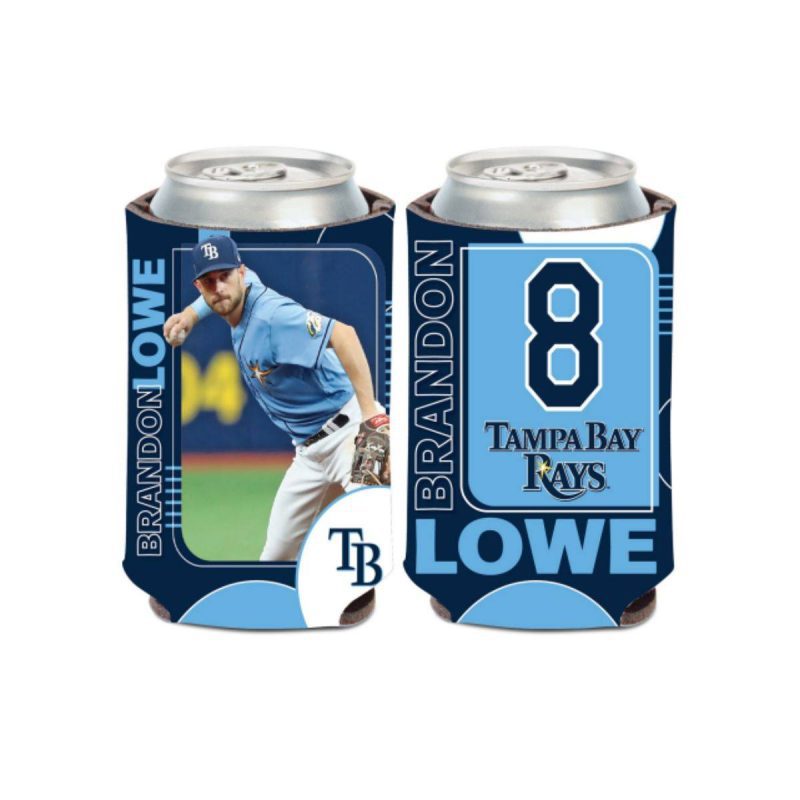 rays brandon lowe two sided player can cooler the bay republic or team store of the tampa bay rays and rowdies