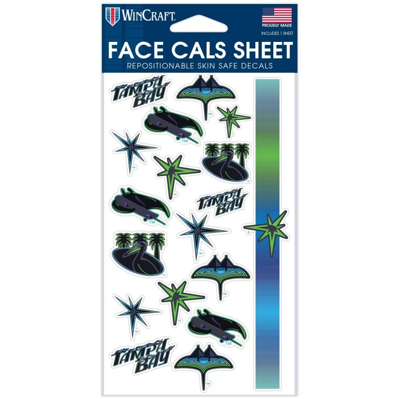 rays city connect 4x7 face cals sheet the bay republic or team store of the tampa bay rays and rowdies