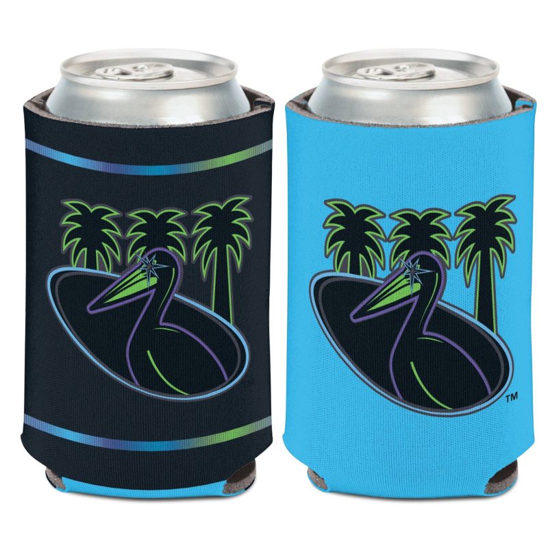 rays city connect blue pelican 2 sided can cooler the bay republic or team store of the tampa bay rays and rowdies