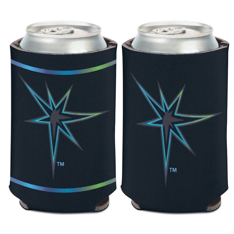 rays city connect charcoal gradient burst 2 sided can cooler the bay republic or team store of the tampa bay rays and rowdies