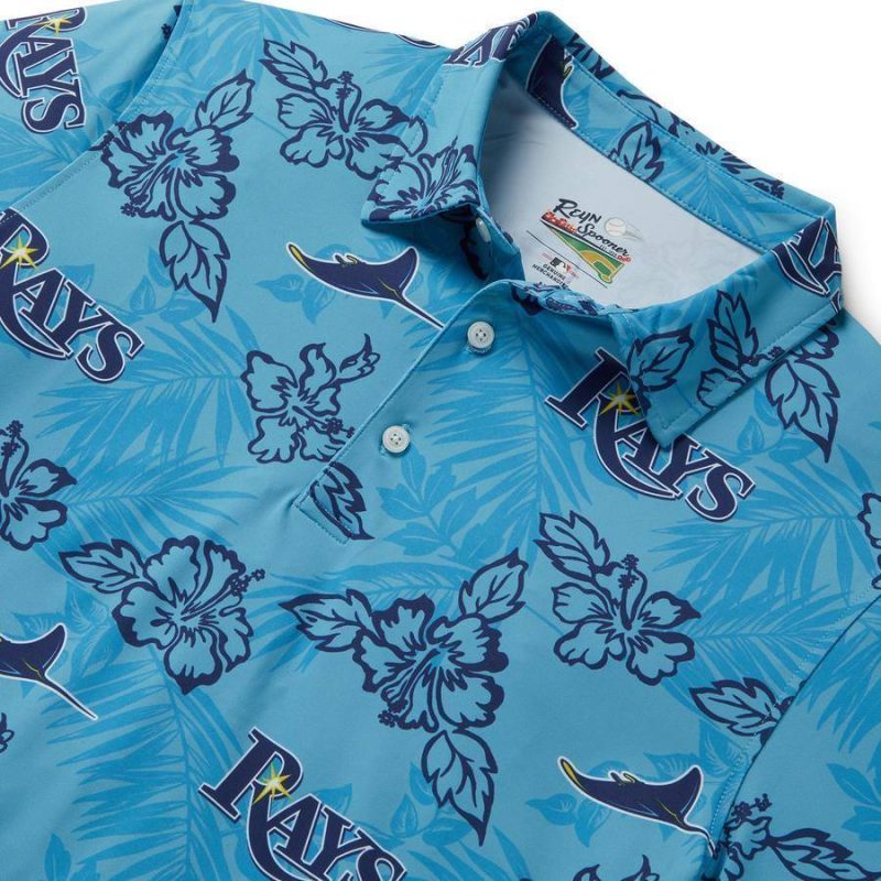 rays columbia blue men pua performance polo the bay republic or team store of the tampa bay rays and rowdies 2 26919647608995