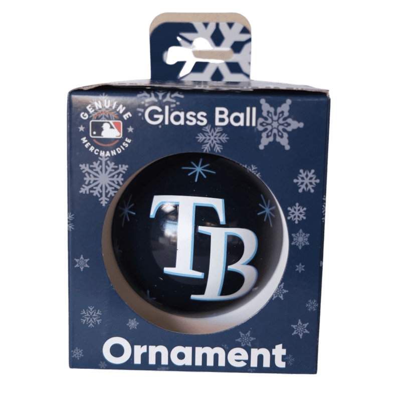 rays glass ball tb ornament the bay republic or team store of the tampa bay rays and rowdies 28534175269027