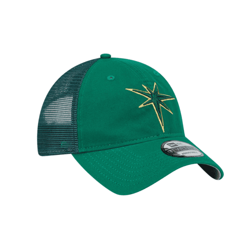 rays green st patrick s day 2023 9twenty new era adjustable hat the bay republic or team store of the tampa bay rays and rowdies 2