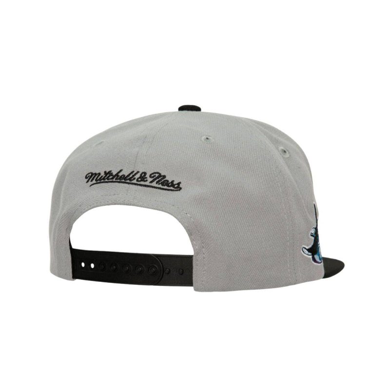 rays grey and black devil rays coop mitchell and ness snapback hat the bay republic or team store of the tampa bay rays and rowdies 2