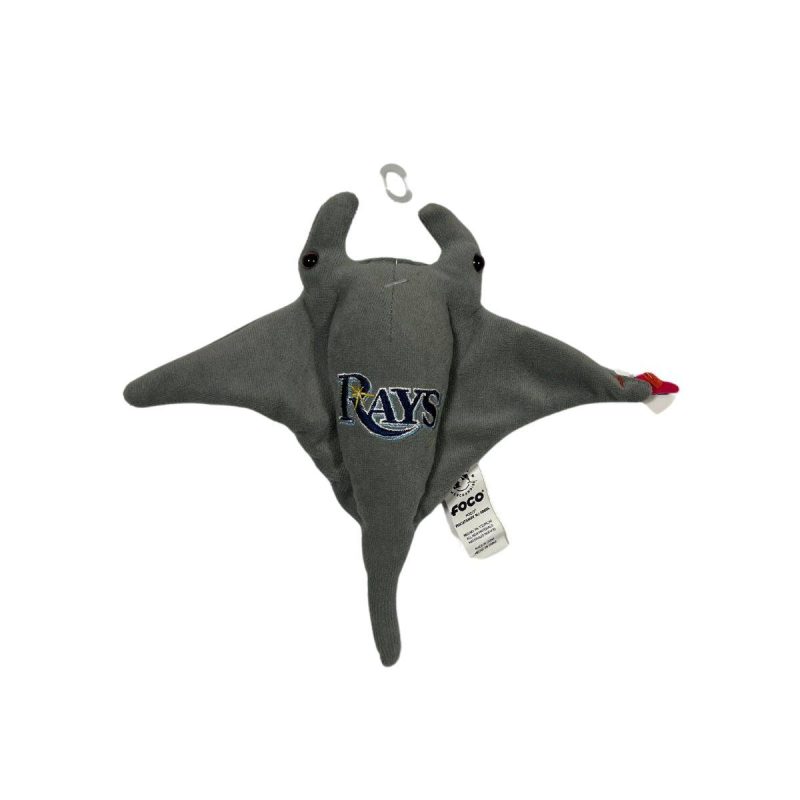 rays grey small tampa bay ray plush the bay republic or team store of the tampa bay rays and rowdies