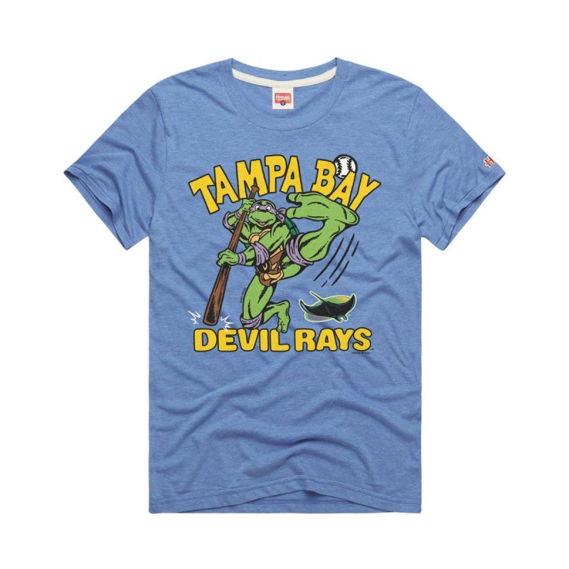 rays homage blue devil rays tmnt donatello t shirt the bay republic or team store of the tampa bay rays and rowdies 1