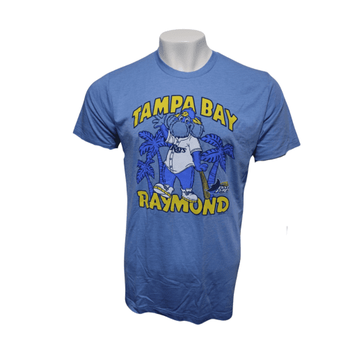 rays homage blue raymond mascot t shirt the bay republic or team store of the tampa bay rays and rowdies 2