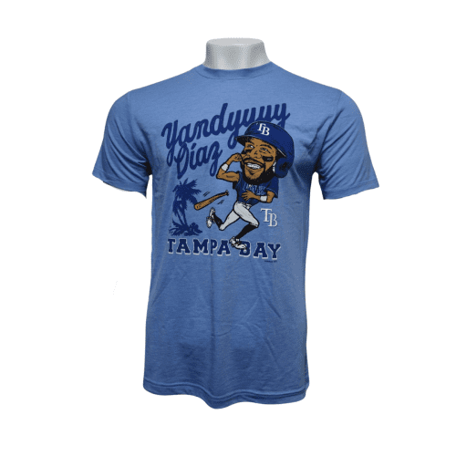 rays homage blue yandyyyyy diaz t shirt the bay republic or team store of the tampa bay rays and rowdies 2