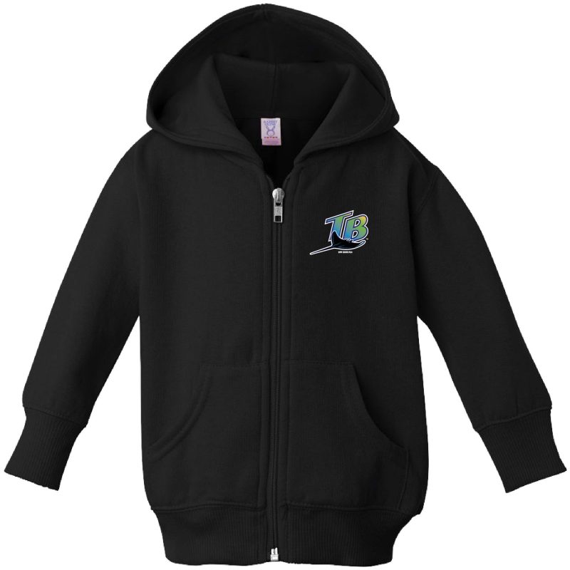 rays infant black devil rays zip up hoodie the bay republic or team store of the tampa bay rays and rowdies