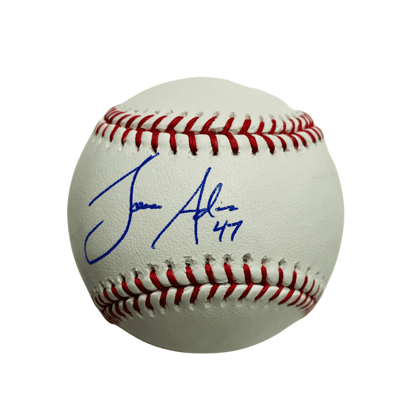 rays jason adam autographed 25th anniversary official mlb baseball the bay republic or team store of the tampa bay rays and rowdies