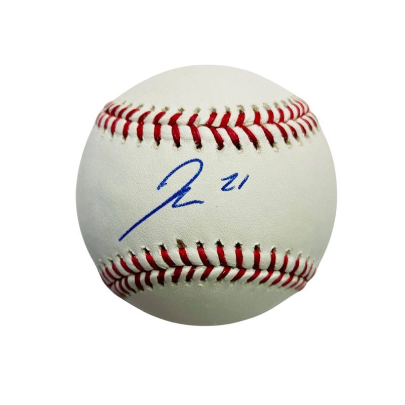 rays jonny deluca autographed official mlb baseball the bay republic or team store of the tampa bay rays and rowdies 1