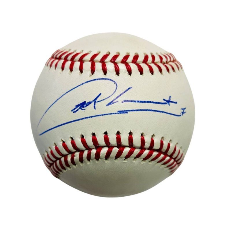 rays jose caballero autographed official mlb baseball the bay republic or team store of the tampa bay rays and rowdies 1