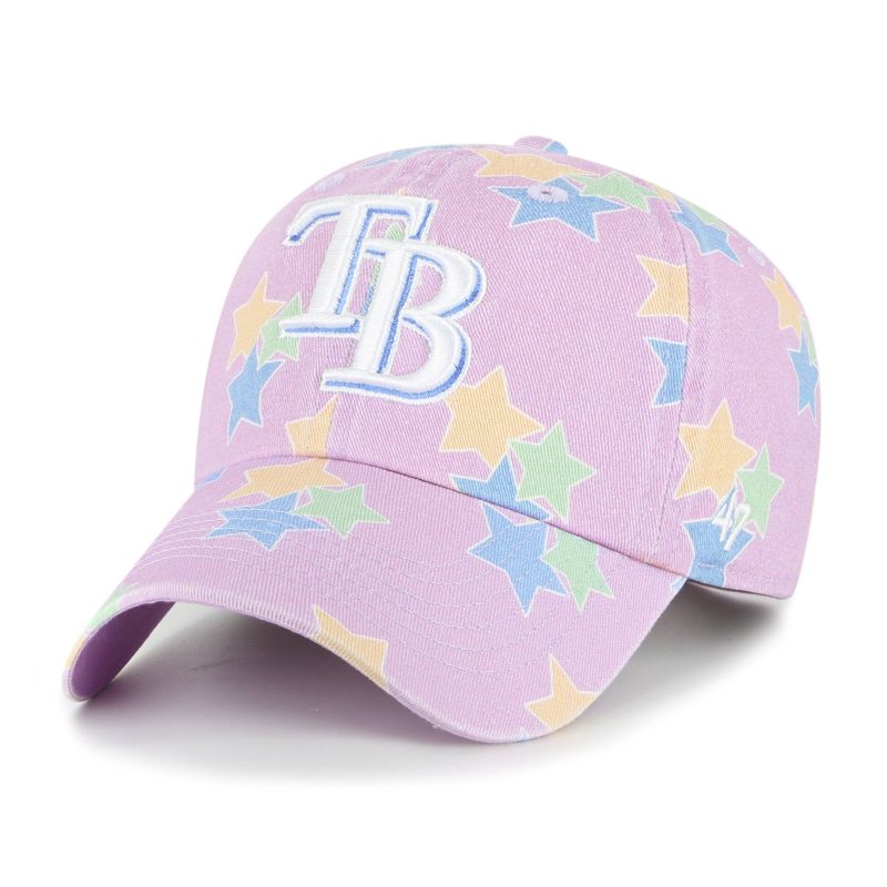 rays kids 47 brand purple stars tb clean up adjustable hat the bay republic or team store of the tampa bay rays and rowdies 1