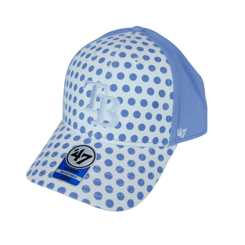 rays kids 47 mvp purple dots adjustable cap the bay republic or team store of the tampa bay rays and rowdies