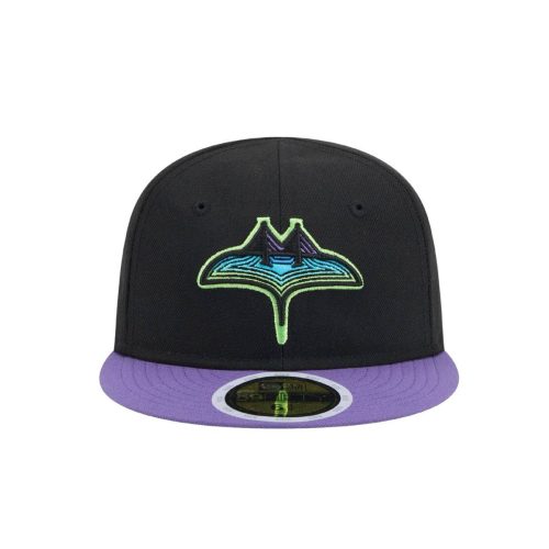 rays kids new era black purple city connect on field 59fifty fitted hat the bay republic or team store of the tampa bay rays and rowdies 2