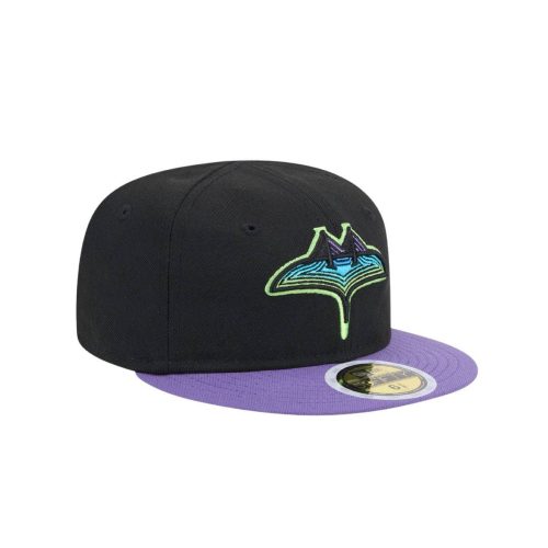 rays kids new era black purple city connect on field 59fifty fitted hat the bay republic or team store of the tampa bay rays and rowdies 3