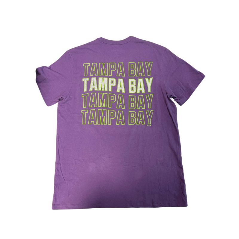 rays men s 47 brand purple city connect skyray t shirt the bay republic or team store of the tampa bay rays and rowdies 2