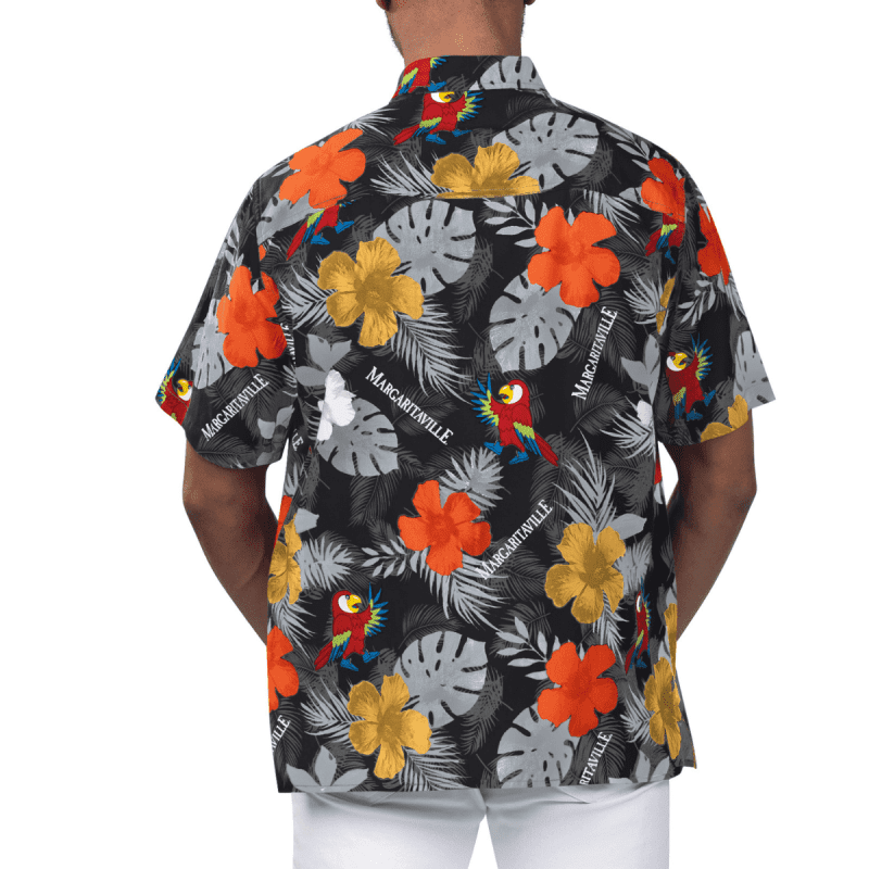 rays men s margaritaville black floral parrot tb hawaiian shirt the bay republic or team store of the tampa bay rays and rowdies 2