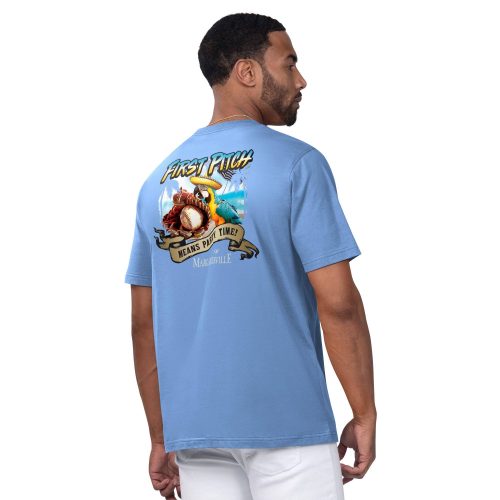 rays men s margaritaville blue first pitch means party time t shirt the bay republic or team store of the tampa bay rays and rowdies 3