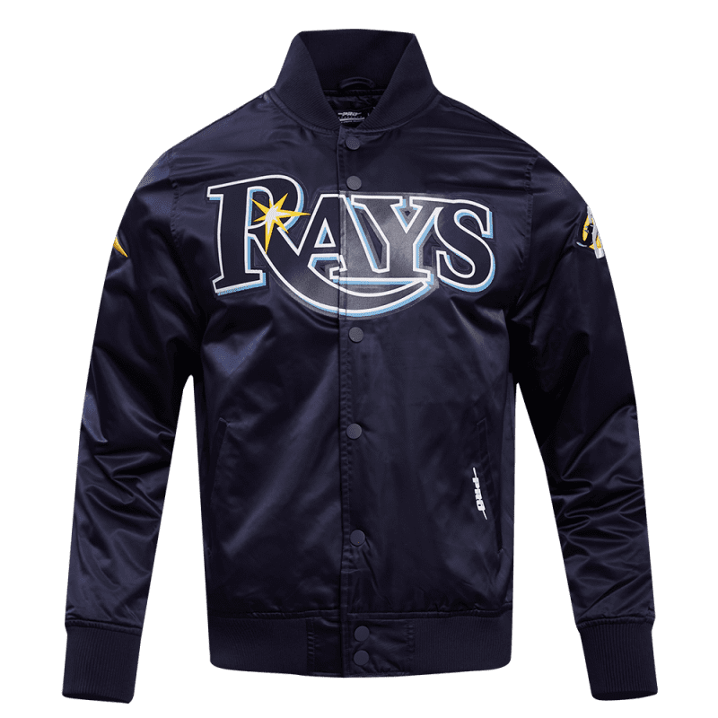 rays men s navy 25th anniversary satin jacket the bay republic or team store of the tampa bay rays and rowdies 2