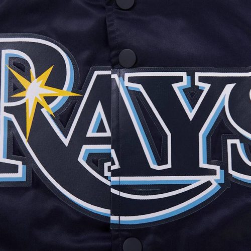 rays men s navy 25th anniversary satin jacket the bay republic or team store of the tampa bay rays and rowdies 5