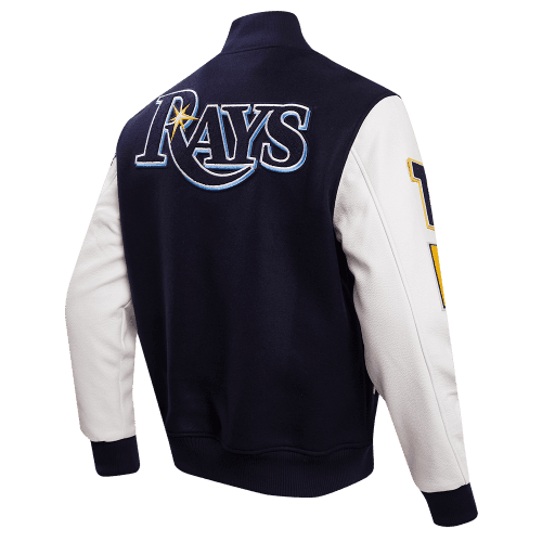 rays men s navy rfc promax wool varsity letterman jacket the bay republic or team store of the tampa bay rays and rowdies 3