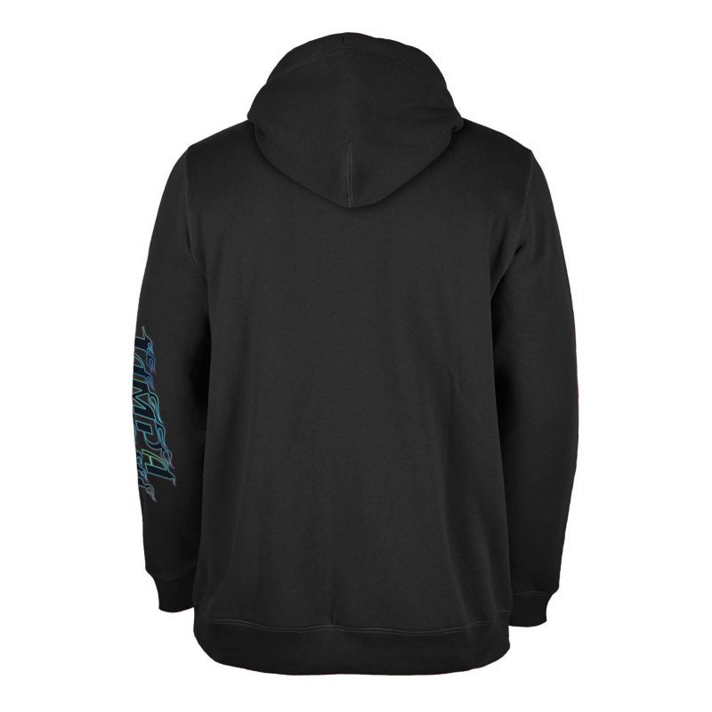 rays men s new era black city connect skyray hoodie the bay republic or team store of the tampa bay rays and rowdies 2