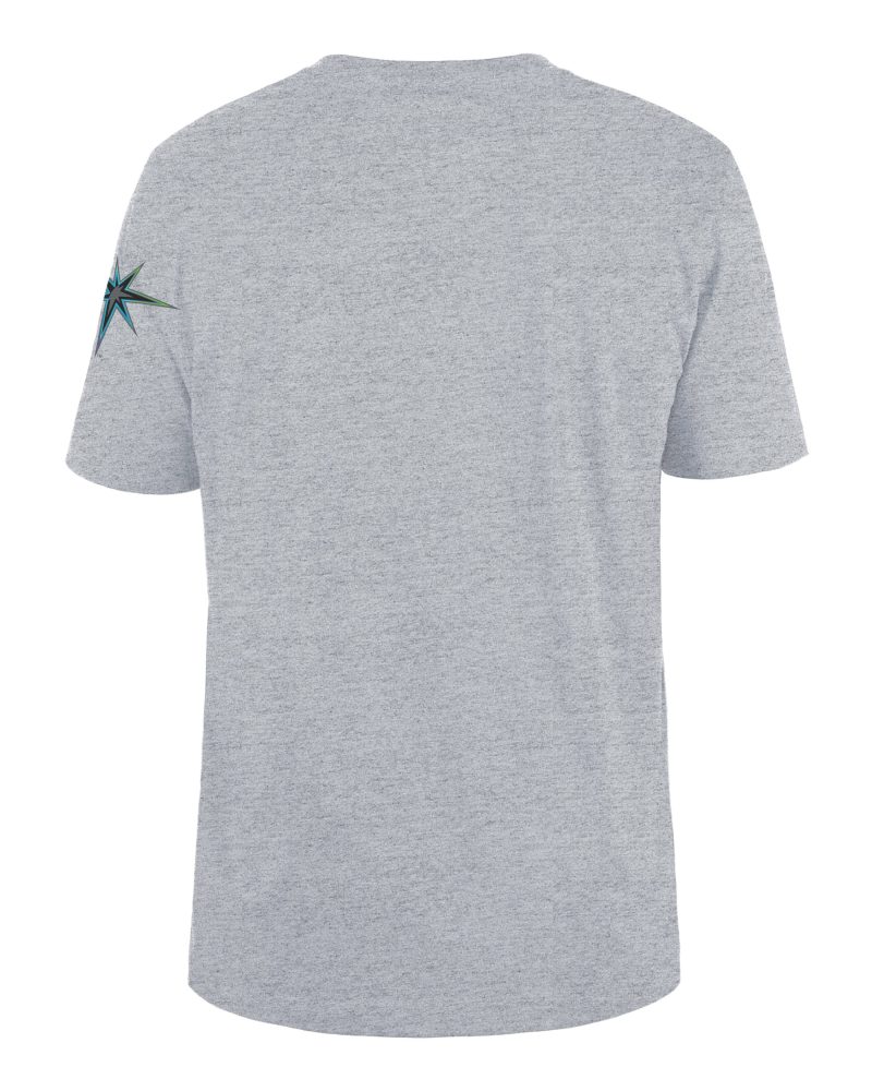 rays men s new era grey city connect skyray t shirt the bay republic or team store of the tampa bay rays and rowdies 2