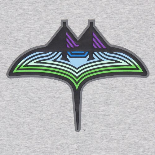 rays men s new era grey city connect skyray t shirt the bay republic or team store of the tampa bay rays and rowdies 3