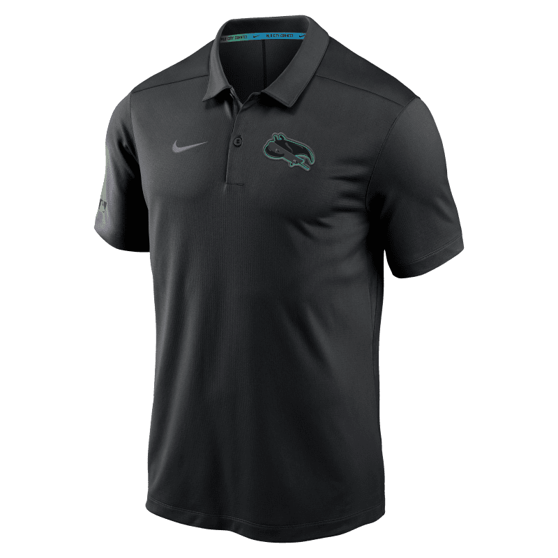 rays men s nike black city connect skateboard logo polo shirt the bay republic or team store of the tampa bay rays and rowdies 2