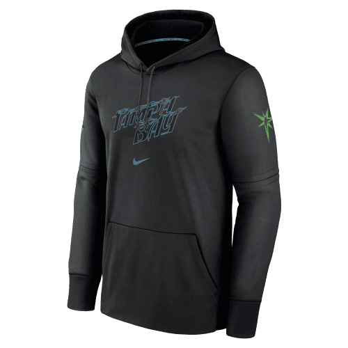 rays men s nike black city connect tampa bay authentic collection therma hoodie the bay republic or team store of the tampa bay rays and rowdies 2