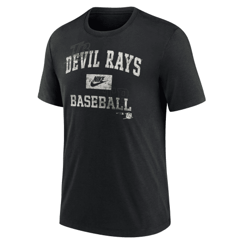 rays men s nike black devil rays baseball t shirt the bay republic or team store of the tampa bay rays and rowdies 2