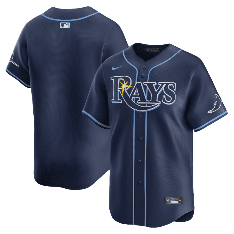 rays men s nike navy vapor limited jersey the bay republic or team store of the tampa bay rays and rowdies 1