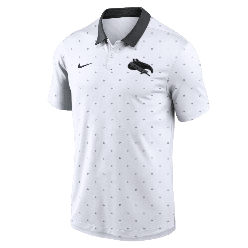 rays men s nike white and black city connect collection polo shirt the bay republic or team store of the tampa bay rays and rowdies 2