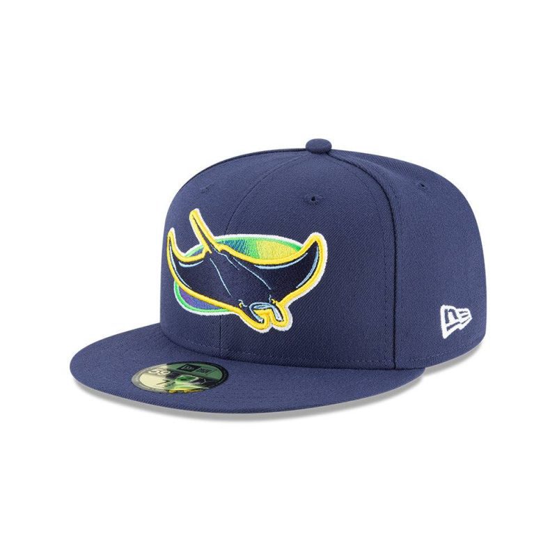 rays navy 25th anniversary alt 5950 new era fitted cap the bay republic or team store of the tampa bay rays and rowdies 5