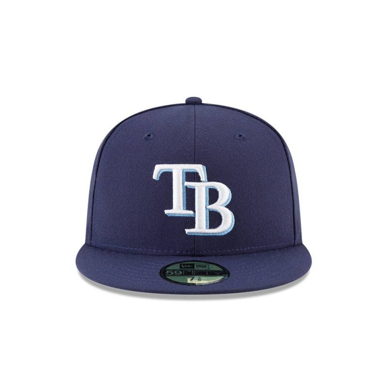 rays navy 25th anniversary tb 5950 new era fitted cap the bay republic or team store of the tampa bay rays and rowdies 3