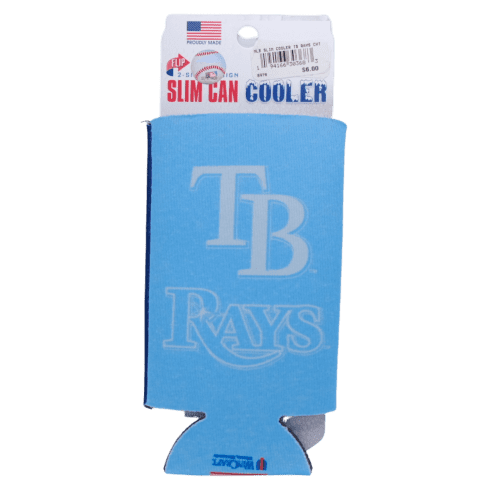 rays navy and light blue tb logo slim can koozie the bay republic or team store of the tampa bay rays and rowdies 2 28534118645923