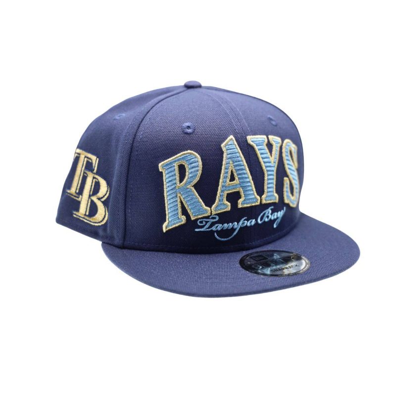 rays navy golden tb 9fifty new era snapback hat the bay republic or team store of the tampa bay rays and rowdies 1