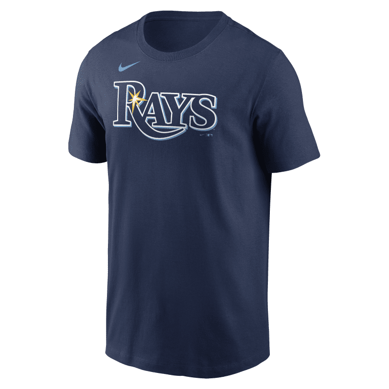 rays navy josh lowe name and number nike t shirt the bay republic or team store of the tampa bay rays and rowdies 3