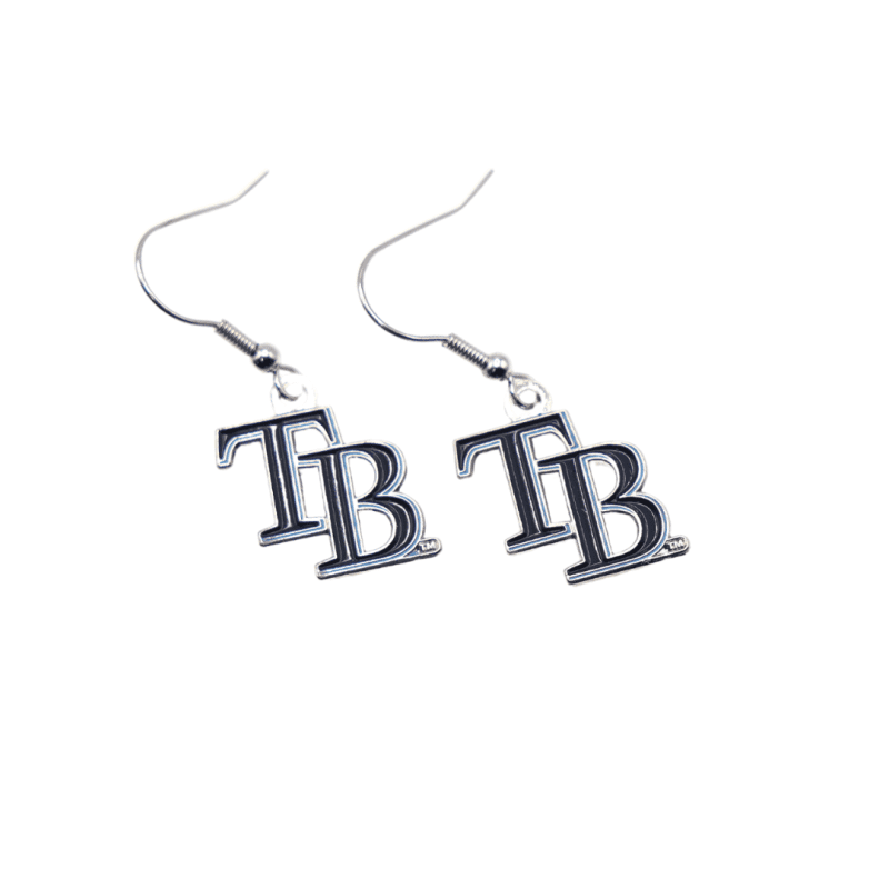 rays navy tb hook earrings the bay republic or team store of the tampa bay rays and rowdies 1