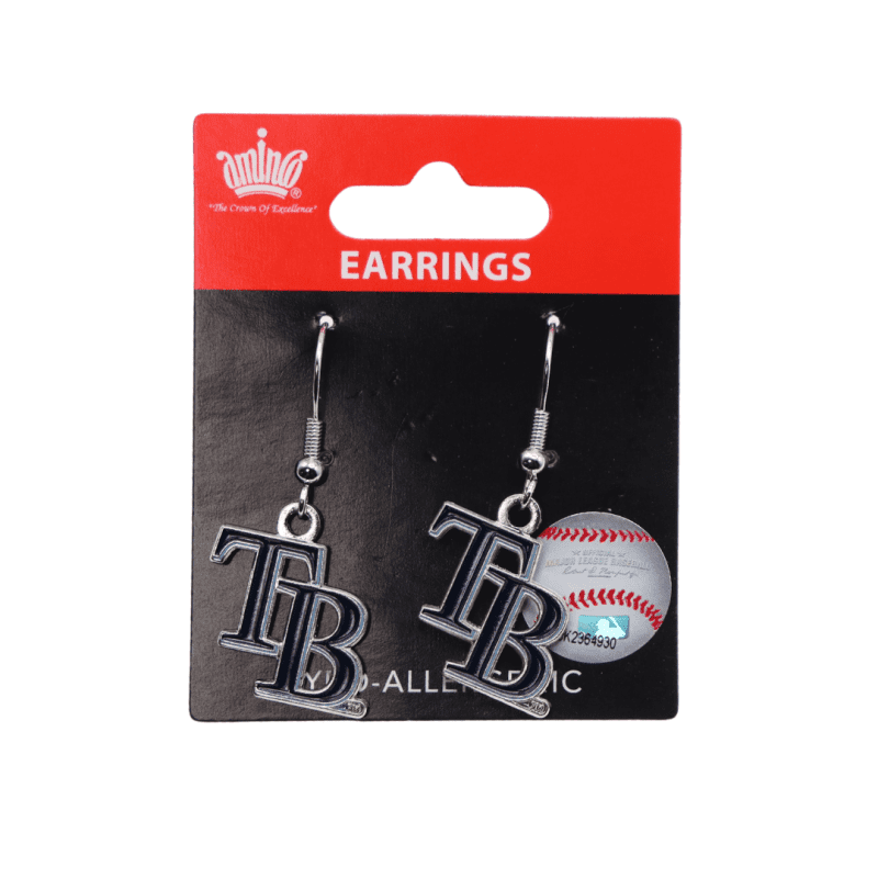 rays navy tb hook earrings the bay republic or team store of the tampa bay rays and rowdies 2