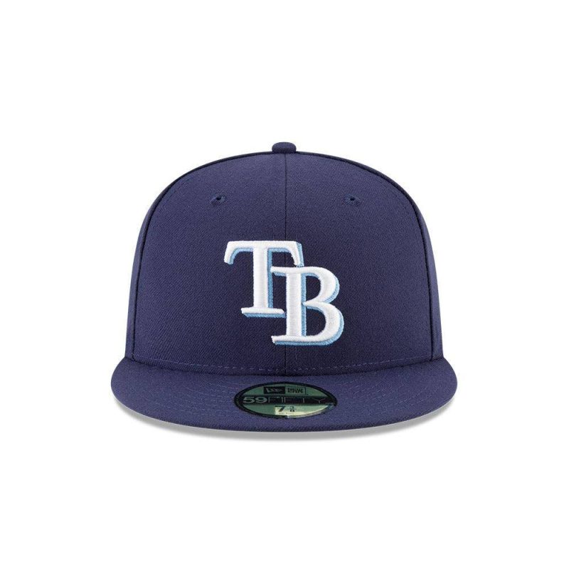 rays navy tb on field new era 59fifty fitted hat the bay republic or team store of the tampa bay rays and rowdies 2