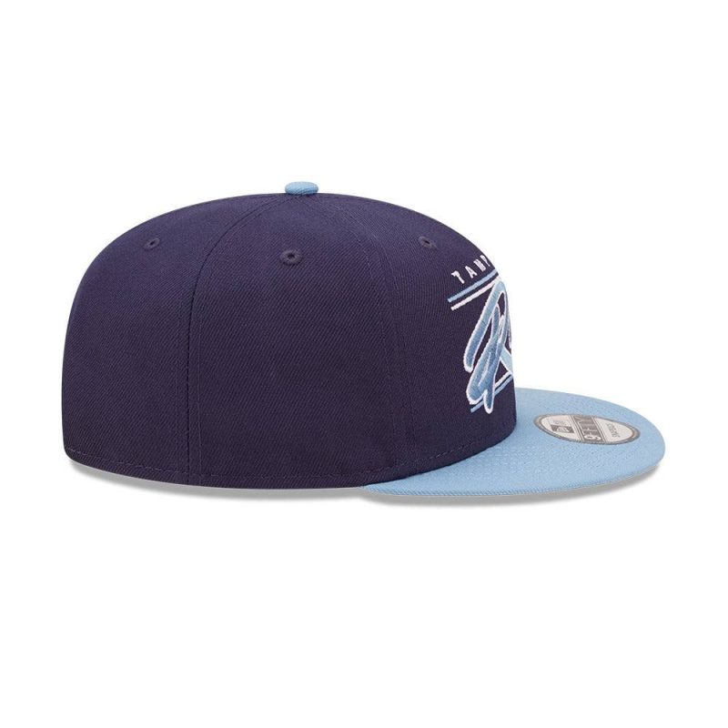 rays navy tb rays script new era 9fifty snapback hat the bay republic or team store of the tampa bay rays and rowdies 4